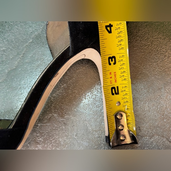 Black Suede Sam Edelman Delilah d’Orsay Pumps - Picture 5 of 9